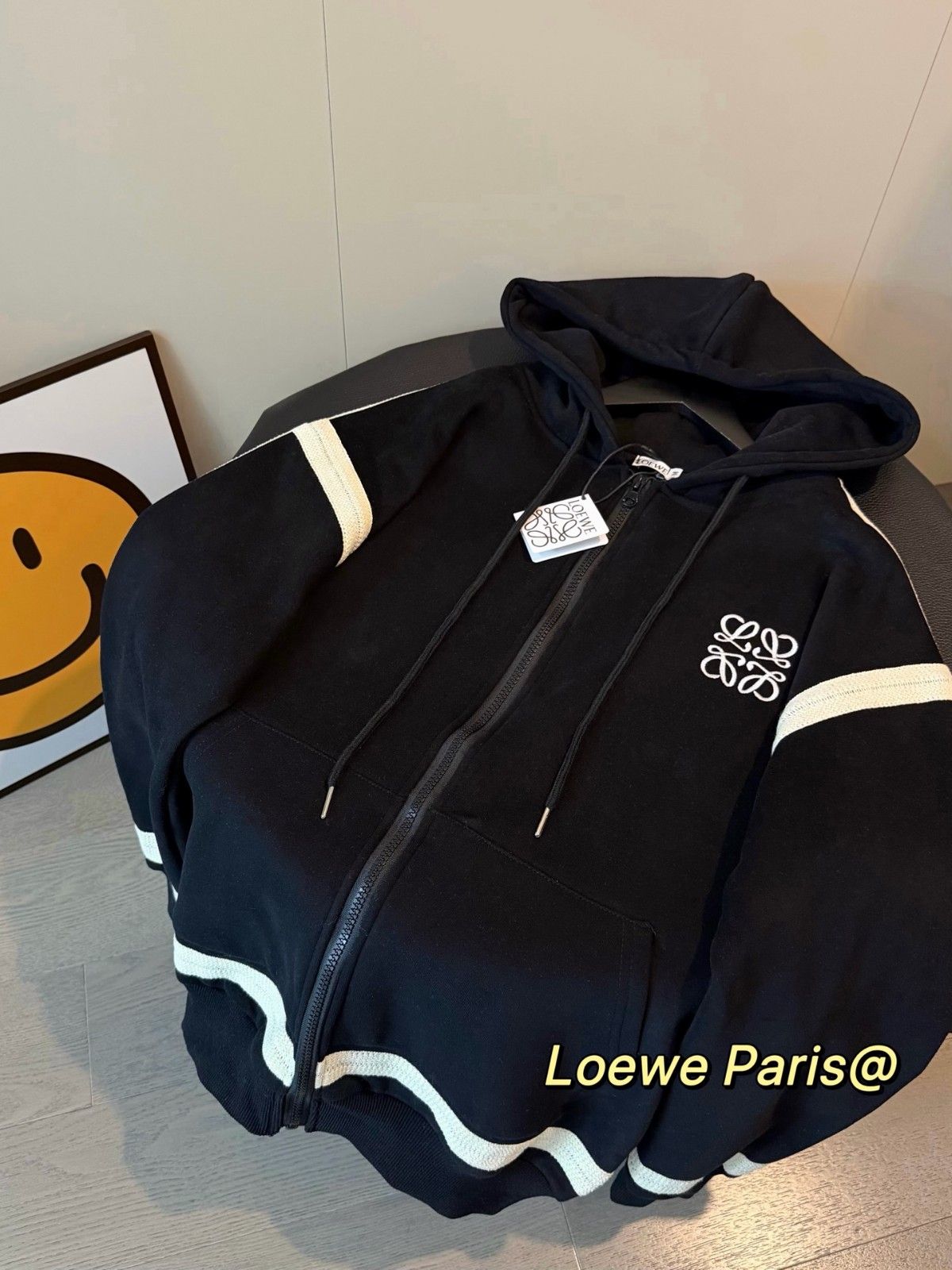 ロエベ ジャケット 裏起毛 厚手 ゆったり A31862