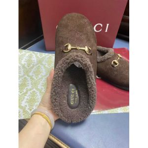 グッチ ファースリッパ 男女向け 暖かい A31855