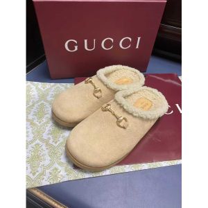 グッチ ファースリッパ 男女向け 暖かい A31855