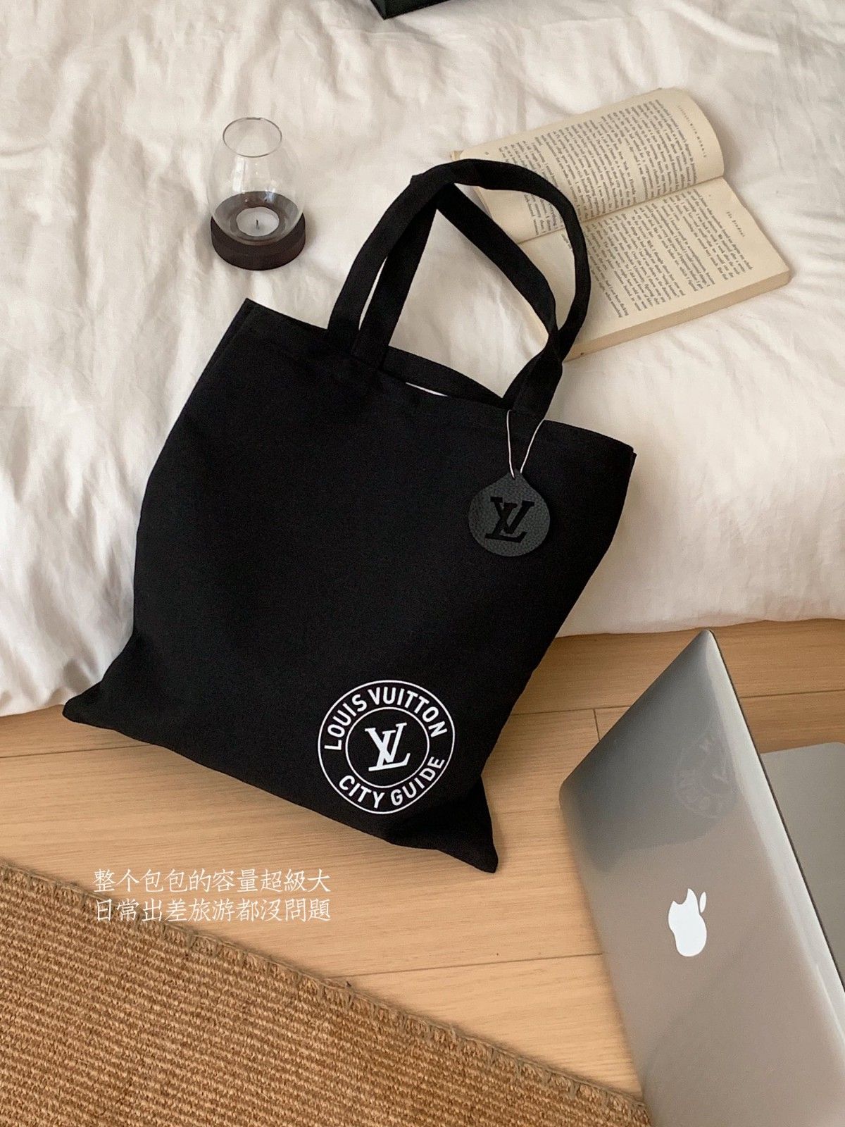 ルイヴィトン キャンバス エコバッグ トートバッグ 帆布 A31874