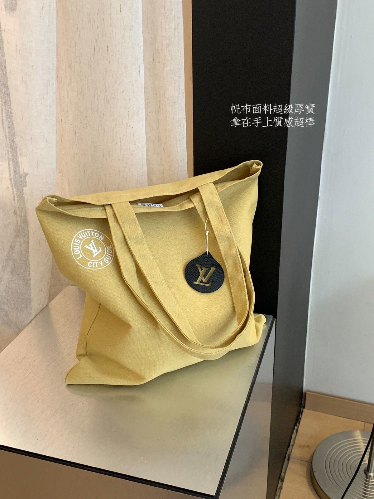 ルイヴィトン キャンバス エコバッグ トートバッグ 帆布 A31874