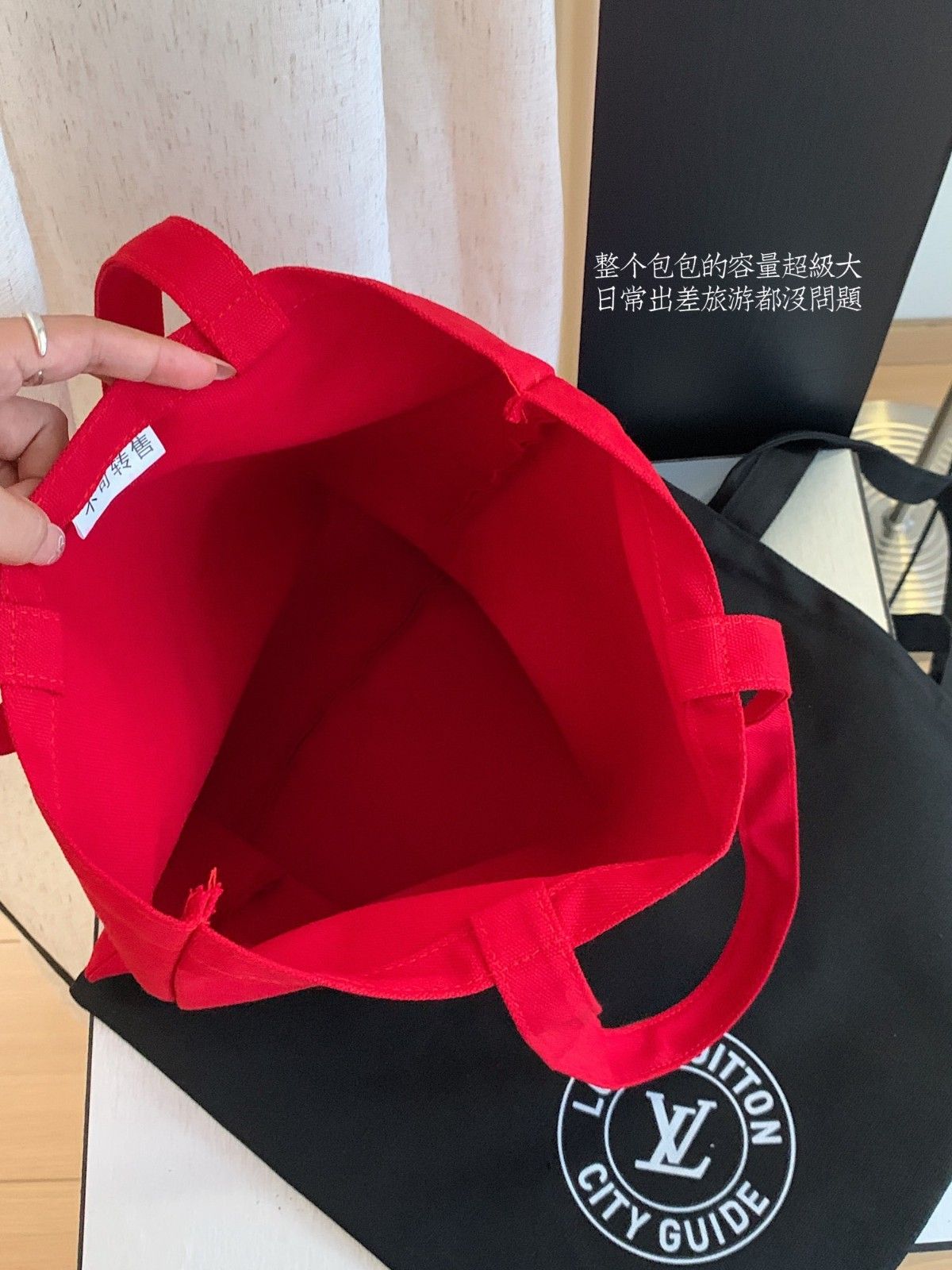 ルイヴィトン キャンバス エコバッグ トートバッグ 帆布 A31874