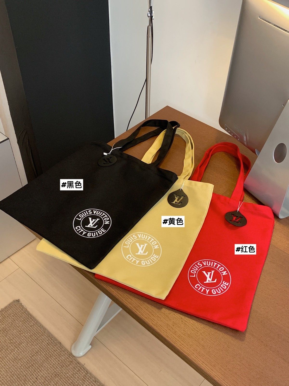 ルイヴィトン キャンバス エコバッグ トートバッグ 帆布 A31874