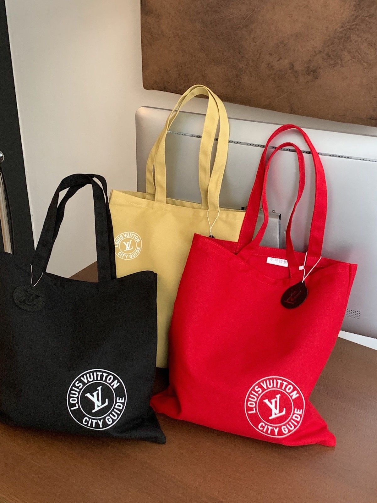 ルイヴィトン キャンバス エコバッグ トートバッグ 帆布 A31874