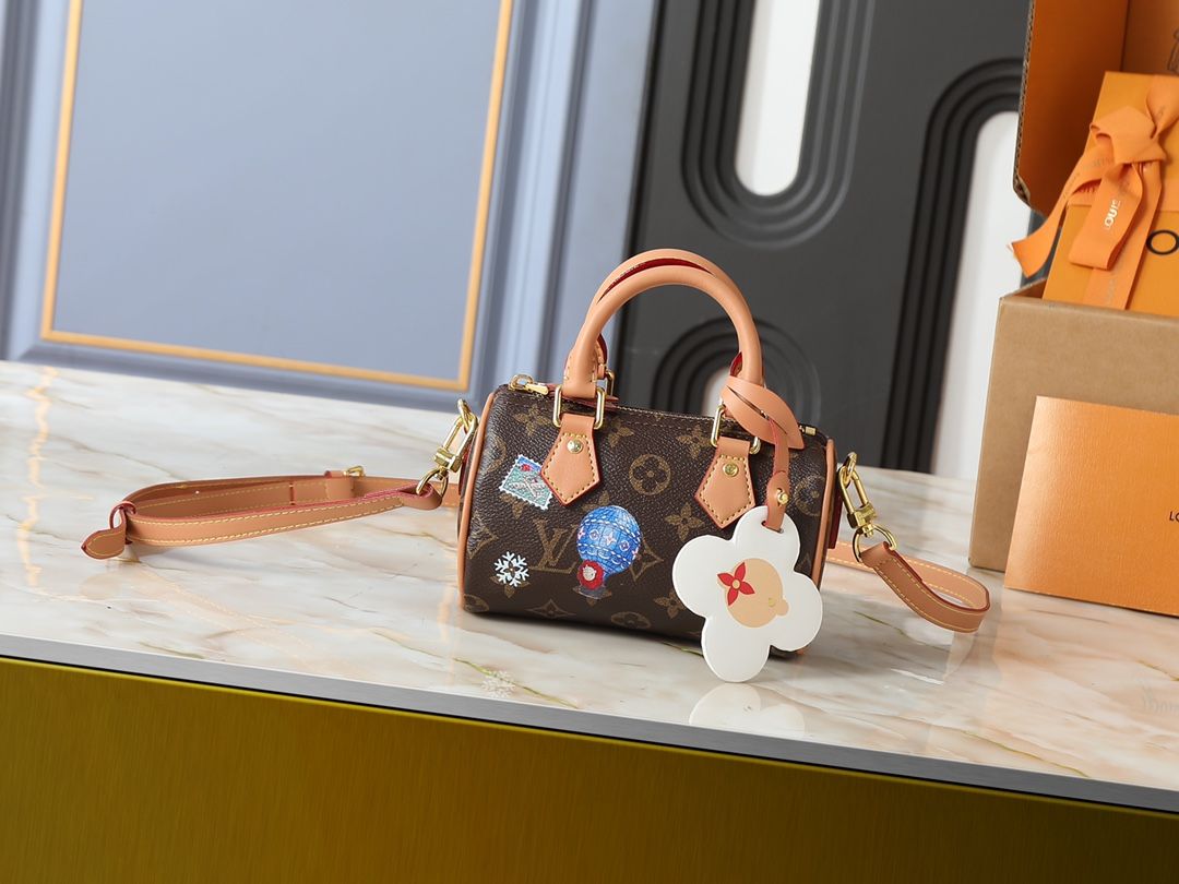 ルイヴィトン Nano Speedy ショルダーバッグ 高級感  A31869