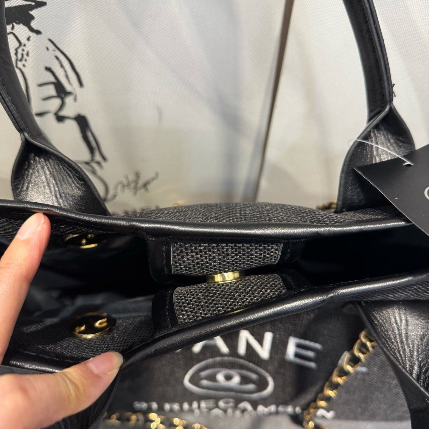 シャネル トートバッグ 大容量 大きめ 肩掛けカバン 手提げバッグ A31880