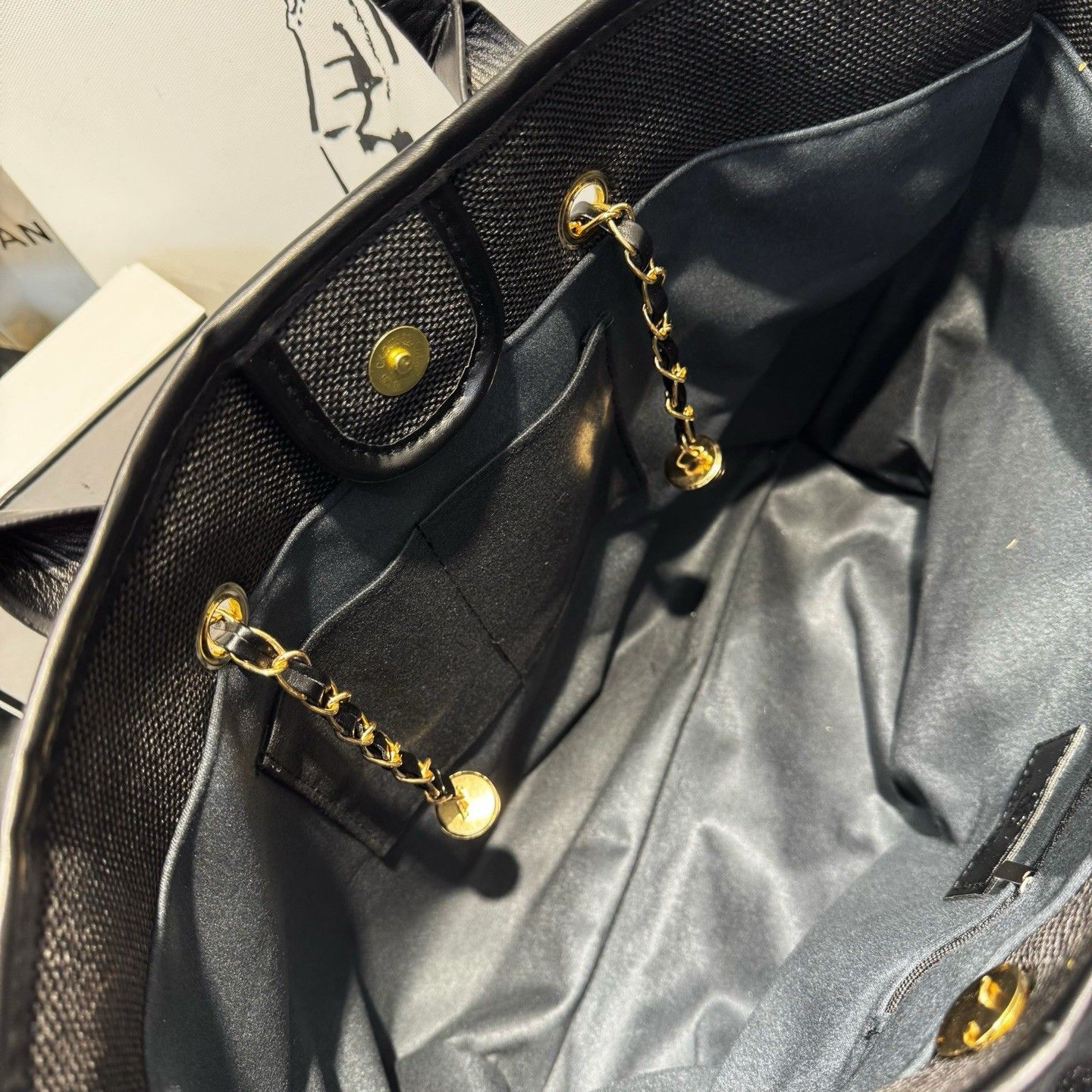 シャネル トートバッグ 大容量 大きめ 肩掛けカバン 手提げバッグ A31880