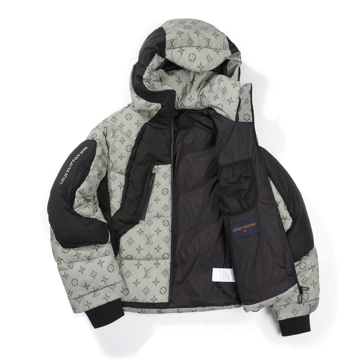 ルイヴィトン 温度で色が変わるハイテクダウンジャケット A31878