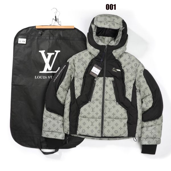 ルイヴィトン 温度で色が変わるハイテクダウンジャケット A31878
