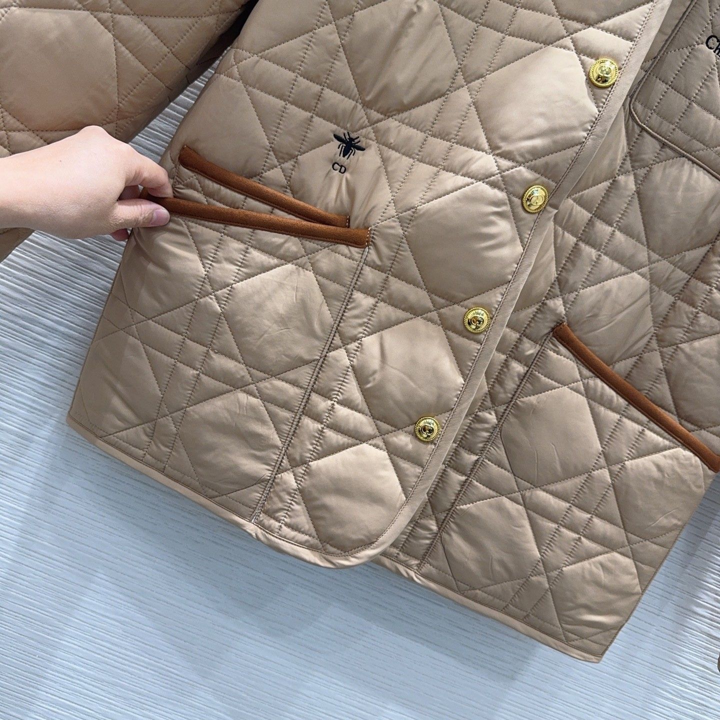 ディオール 綿入りジャケット レディース向け カジュアル A31885