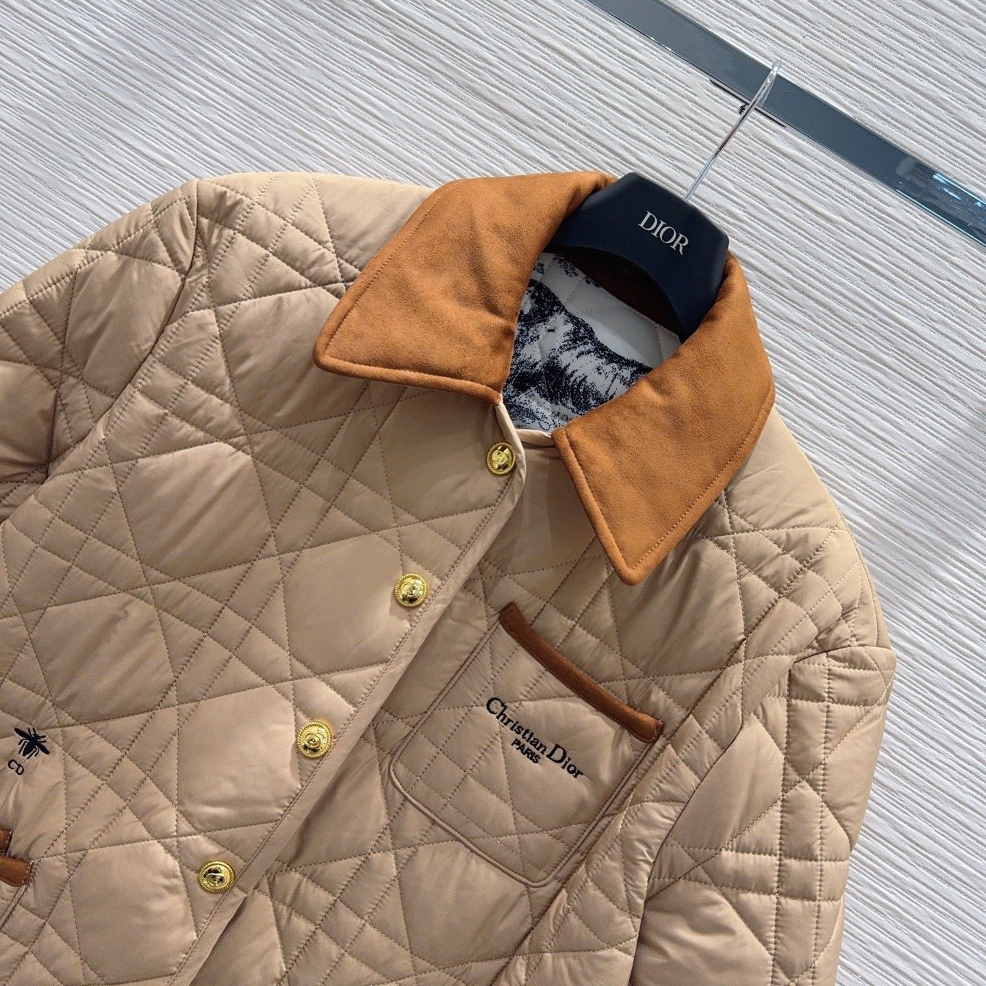 ディオール 綿入りジャケット レディース向け カジュアル A31885