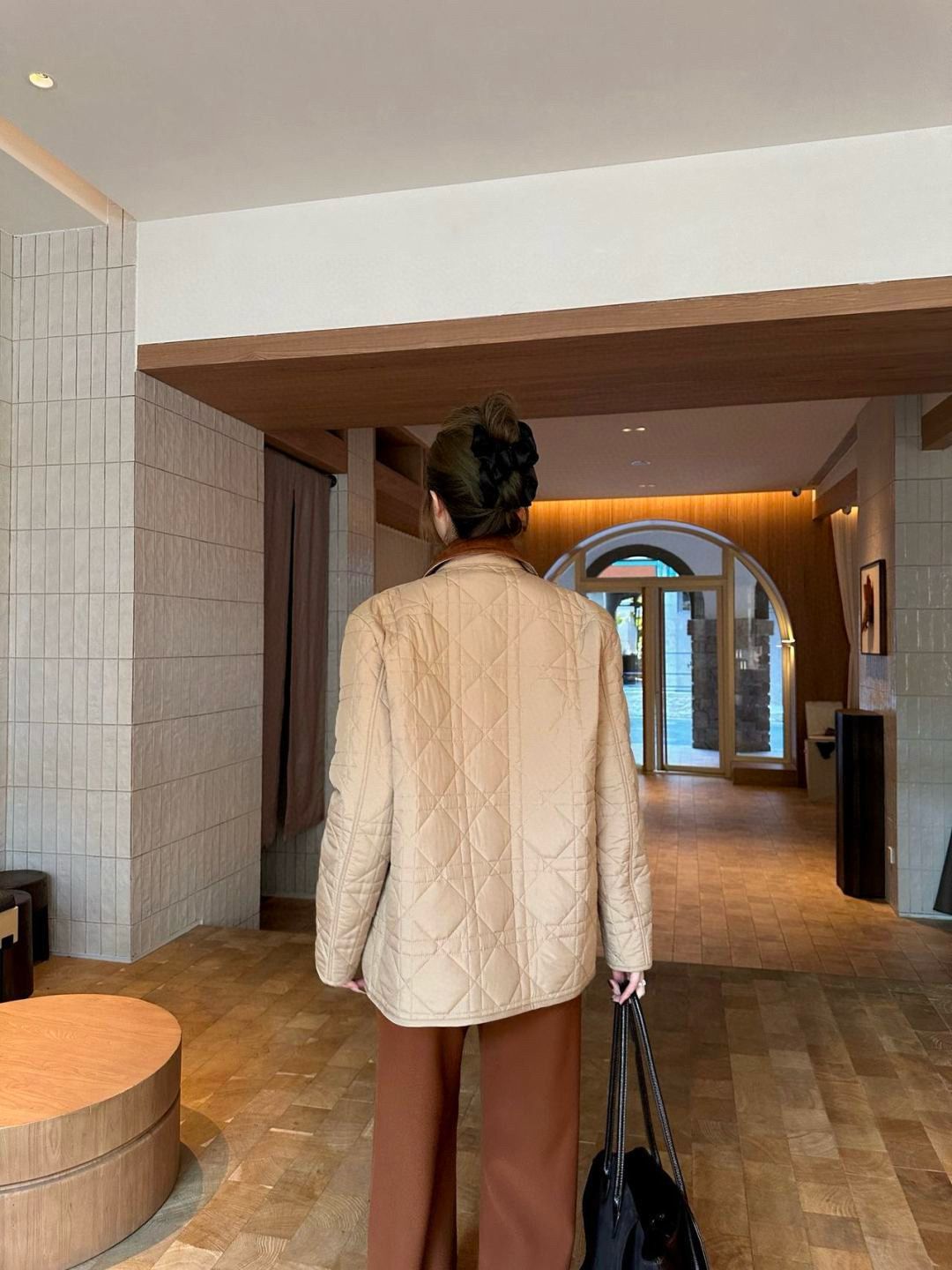 ディオール 綿入りジャケット レディース向け カジュアル A31885