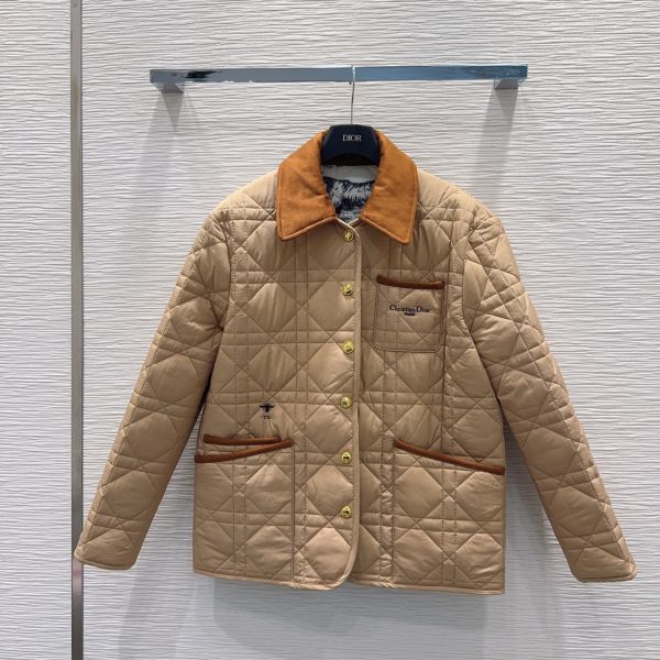 ディオール 綿入りジャケット レディース向け カジュアル A31885