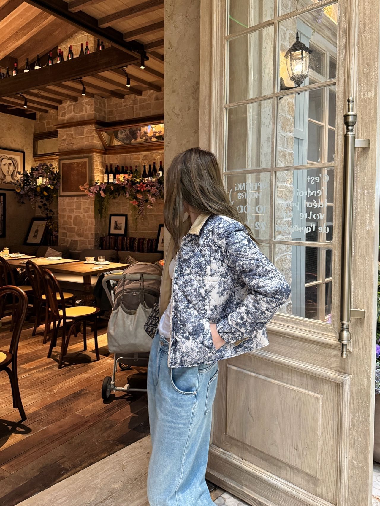 ディオール 綿入りジャケット レディース向け カジュアル A31895