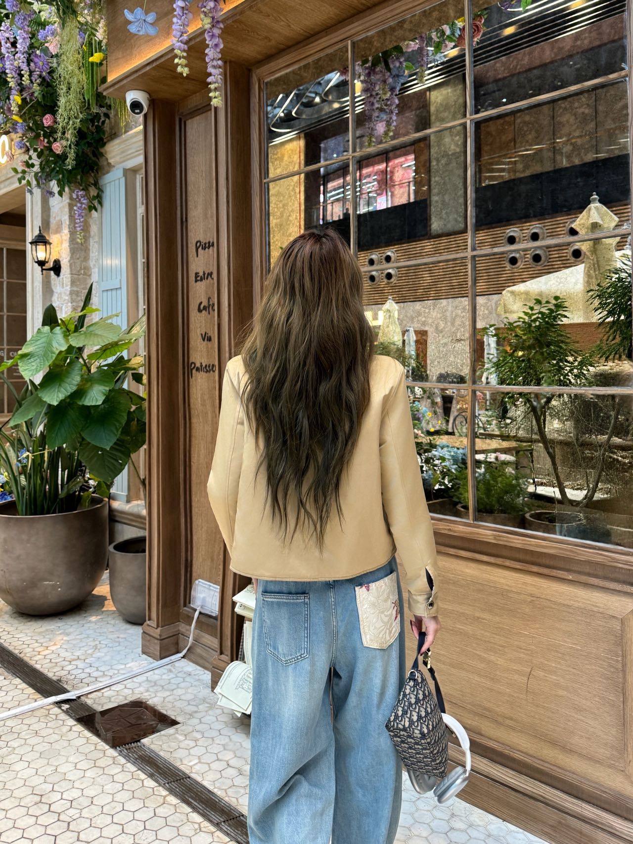 ディオール 綿入りジャケット レディース向け カジュアル A31895