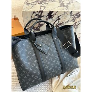 ルイヴィトン トートバッグ Sac Plat 24H 大容量 高級 A31896