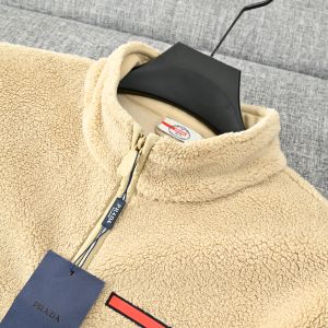 プラダ ボアジャケット メンズ 暖かい A31889