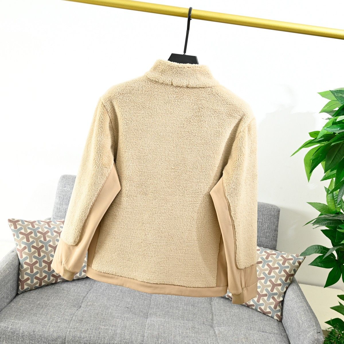 プラダ ボアジャケット メンズ 暖かい A31889