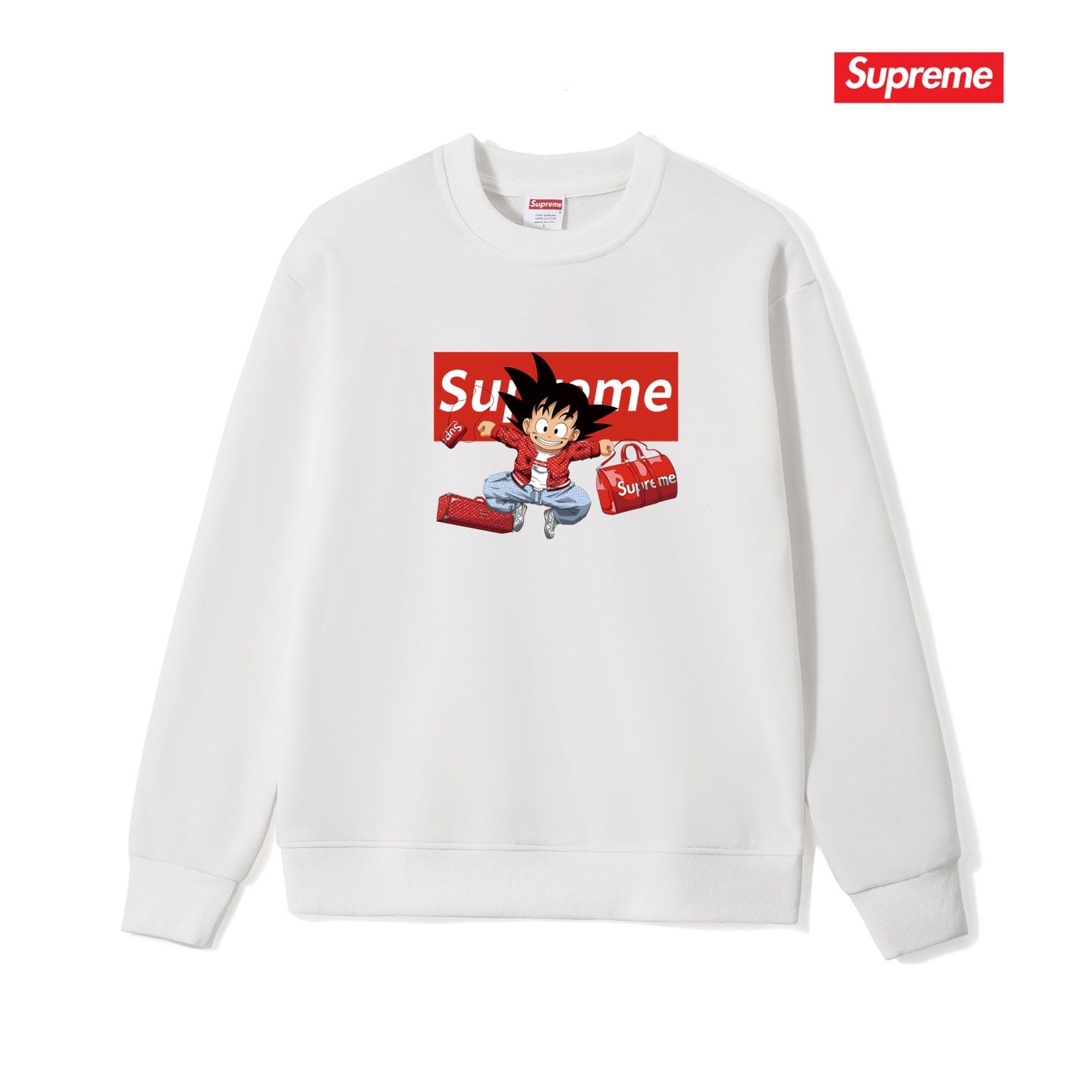 Supreme ニュー ドラゴンボール コラボインス クルーネックスウェットシャツ A31916