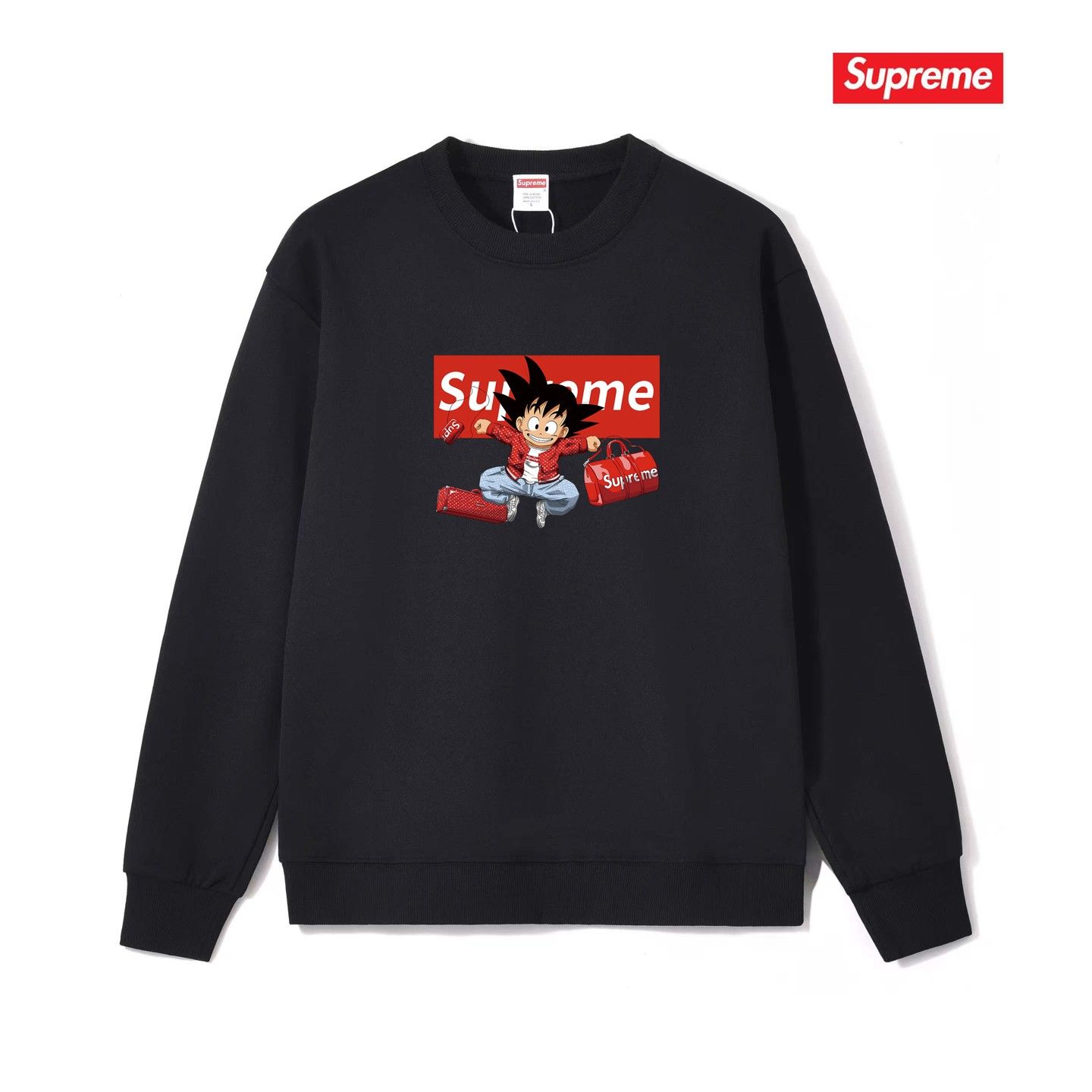 Supreme ニュー ドラゴンボール コラボインス クルーネックスウェットシャツ A31916