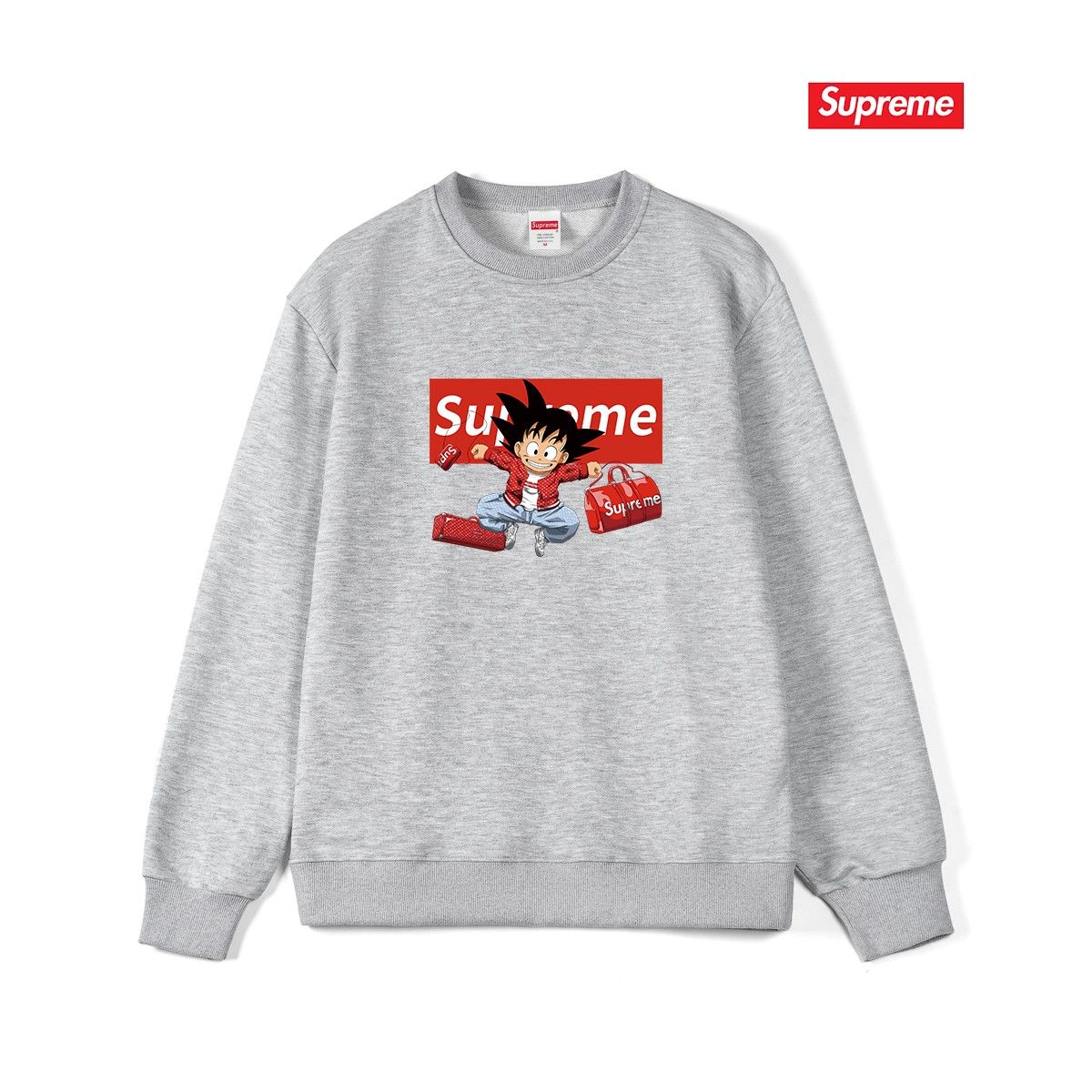 Supreme ニュー ドラゴンボール コラボインス クルーネックスウェットシャツ A31916