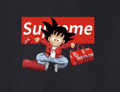 Supreme ニュー ドラゴンボール コラボインス クルーネックスウェットシャツ A31916