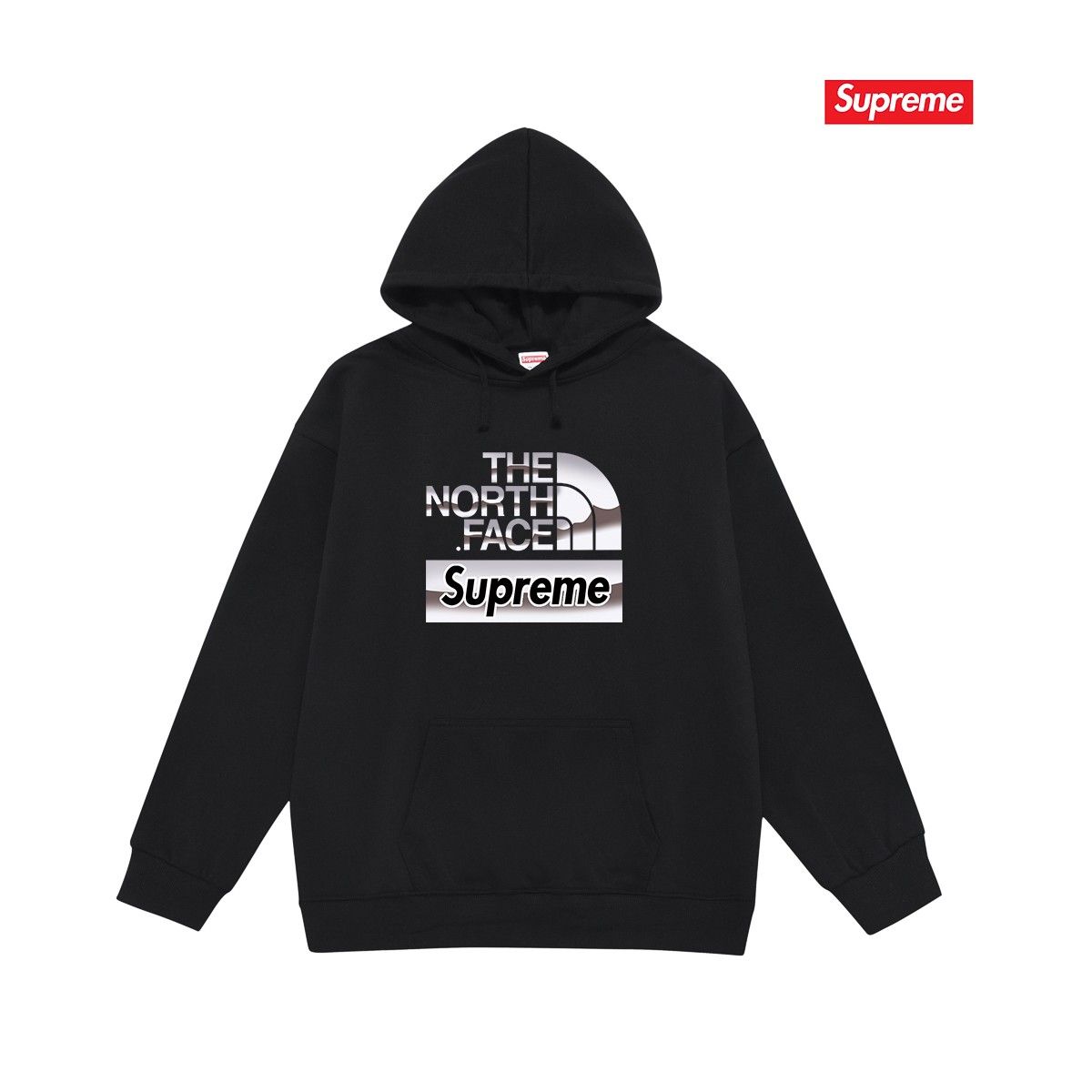 Supreme x THE NORTH FACE パーカー 男女向け ゆったり A31915