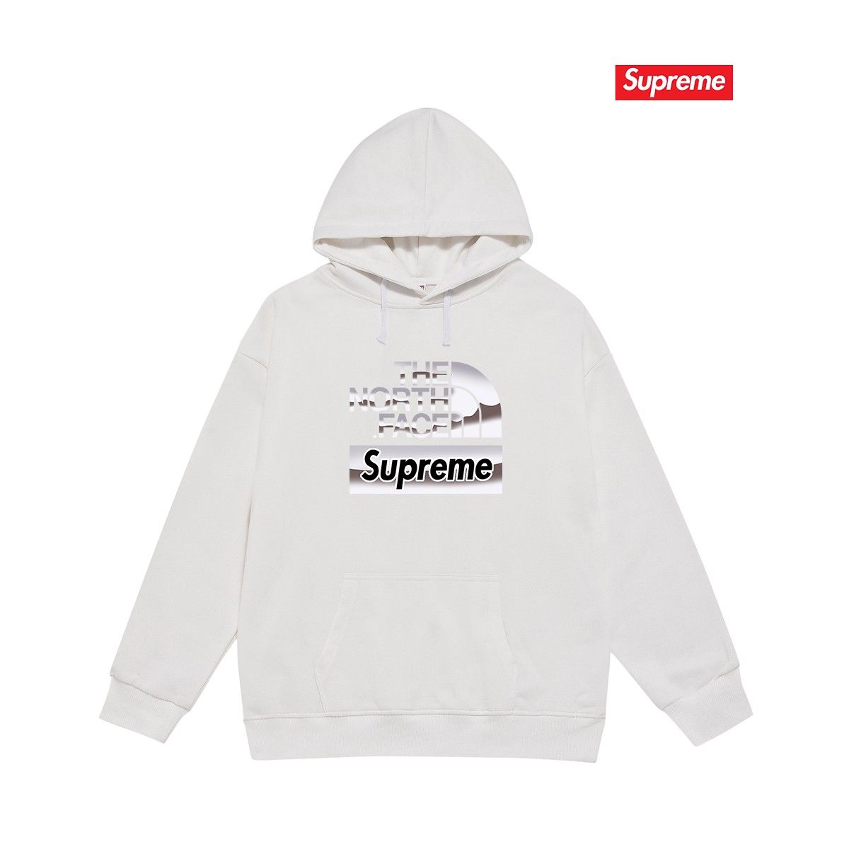 Supreme x THE NORTH FACE パーカー 男女向け ゆったり A31915
