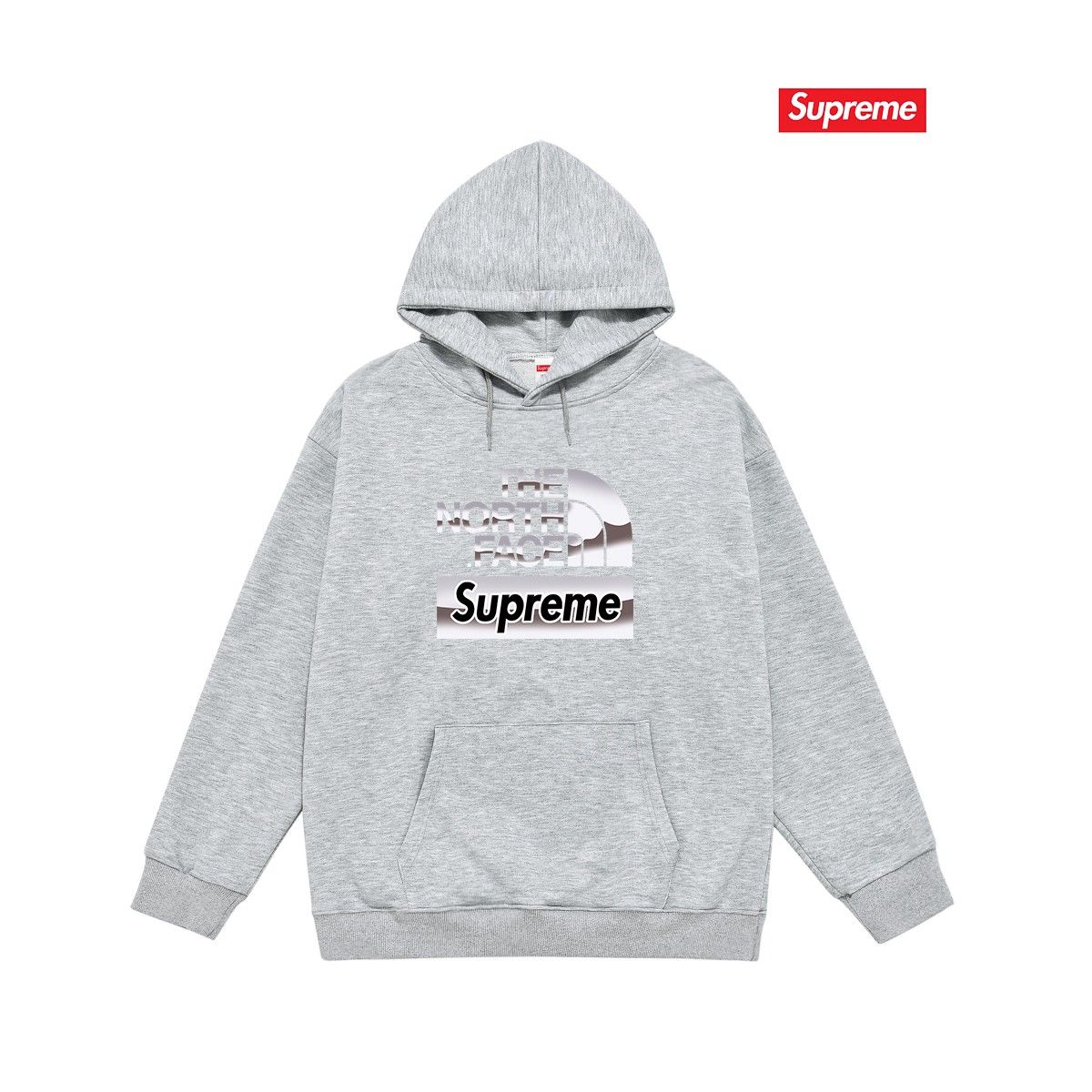Supreme x THE NORTH FACE パーカー 男女向け ゆったり A31915
