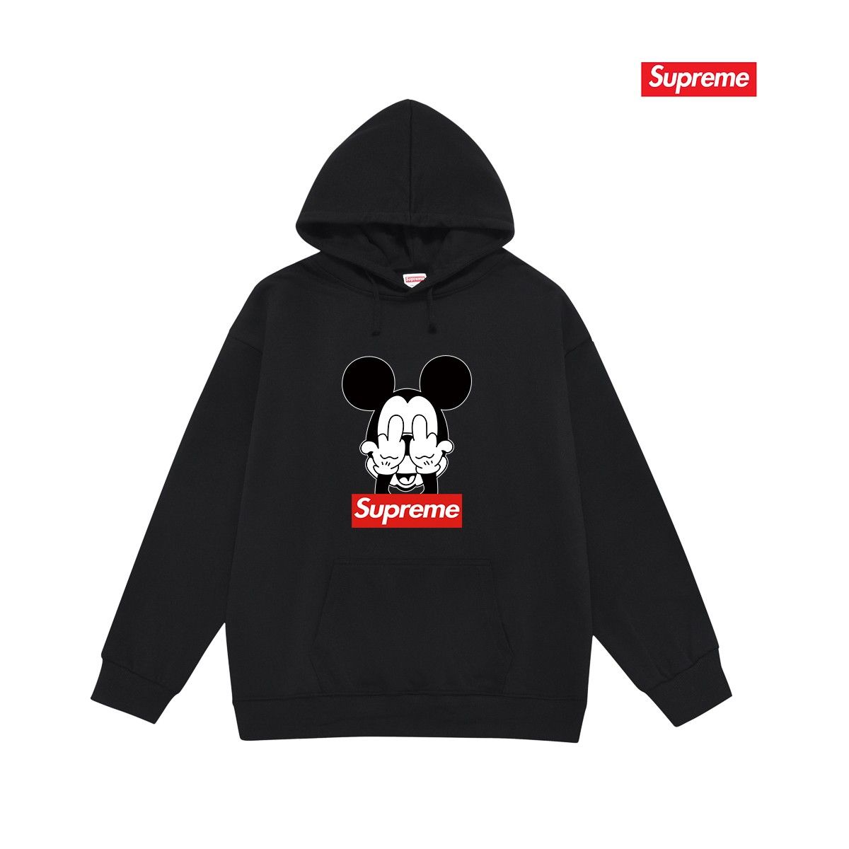 Supreme x FW24 ミッキー パーカー 男女向け ゆったり A31914