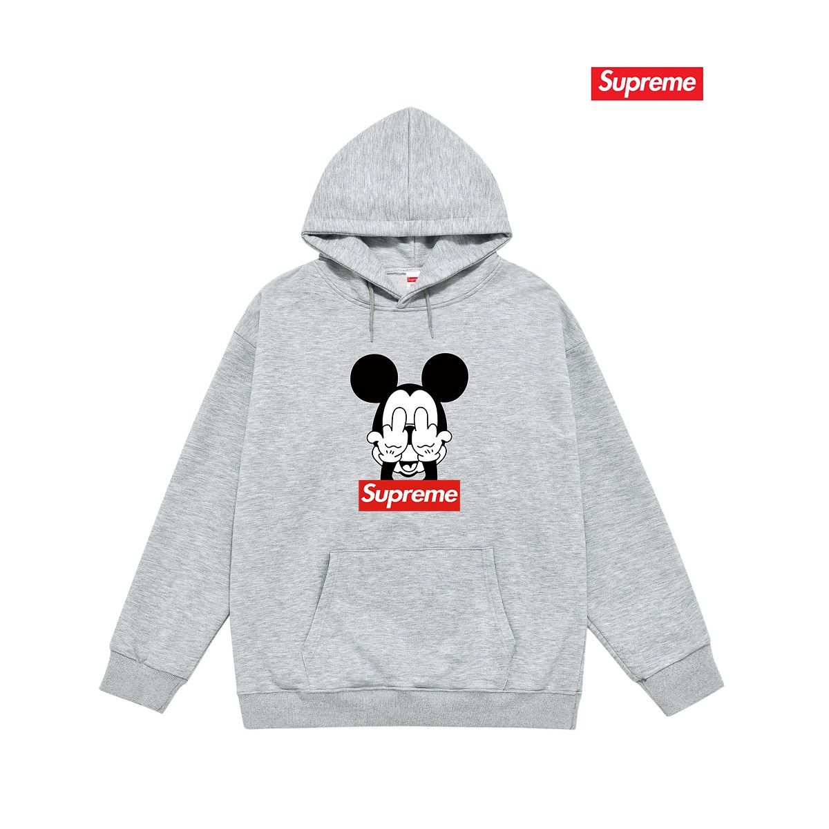 Supreme x FW24 ミッキー パーカー 男女向け ゆったり A31914