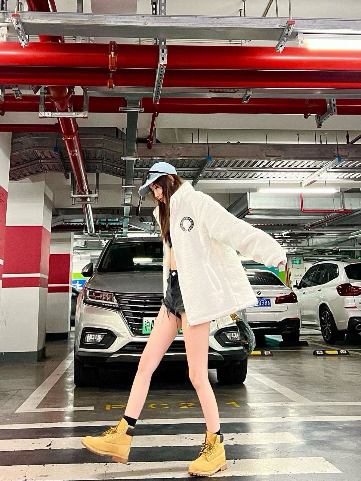 クロムハーツ ボアジャケット 男女兼用 ゆったり A31899