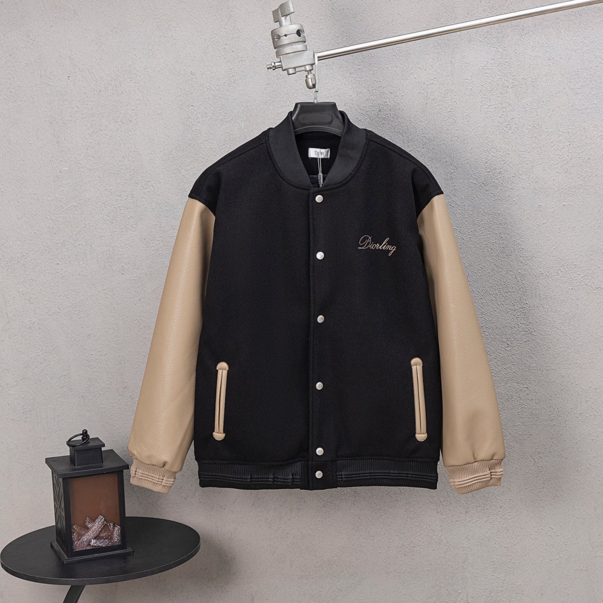 ディオール スタジャン ジャケット 高品質 カッコイイ A31911