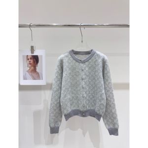 ルイヴィトン クルーネックの長袖カーディガン フリーサイズ A31921