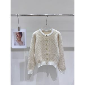 ルイヴィトン クルーネックの長袖カーディガン フリーサイズ A31921