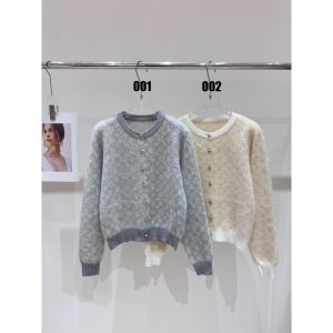 ルイヴィトン クルーネックの長袖カーディガン フリーサイズ A31921