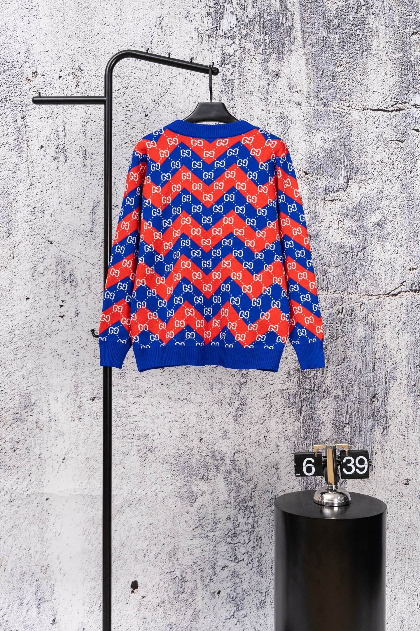 グッチ ニットのVネックカーディガン カジュアル A31929