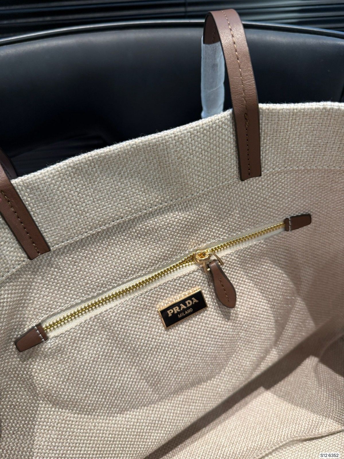 プラダ デニム トートバッグ シンプル A31935