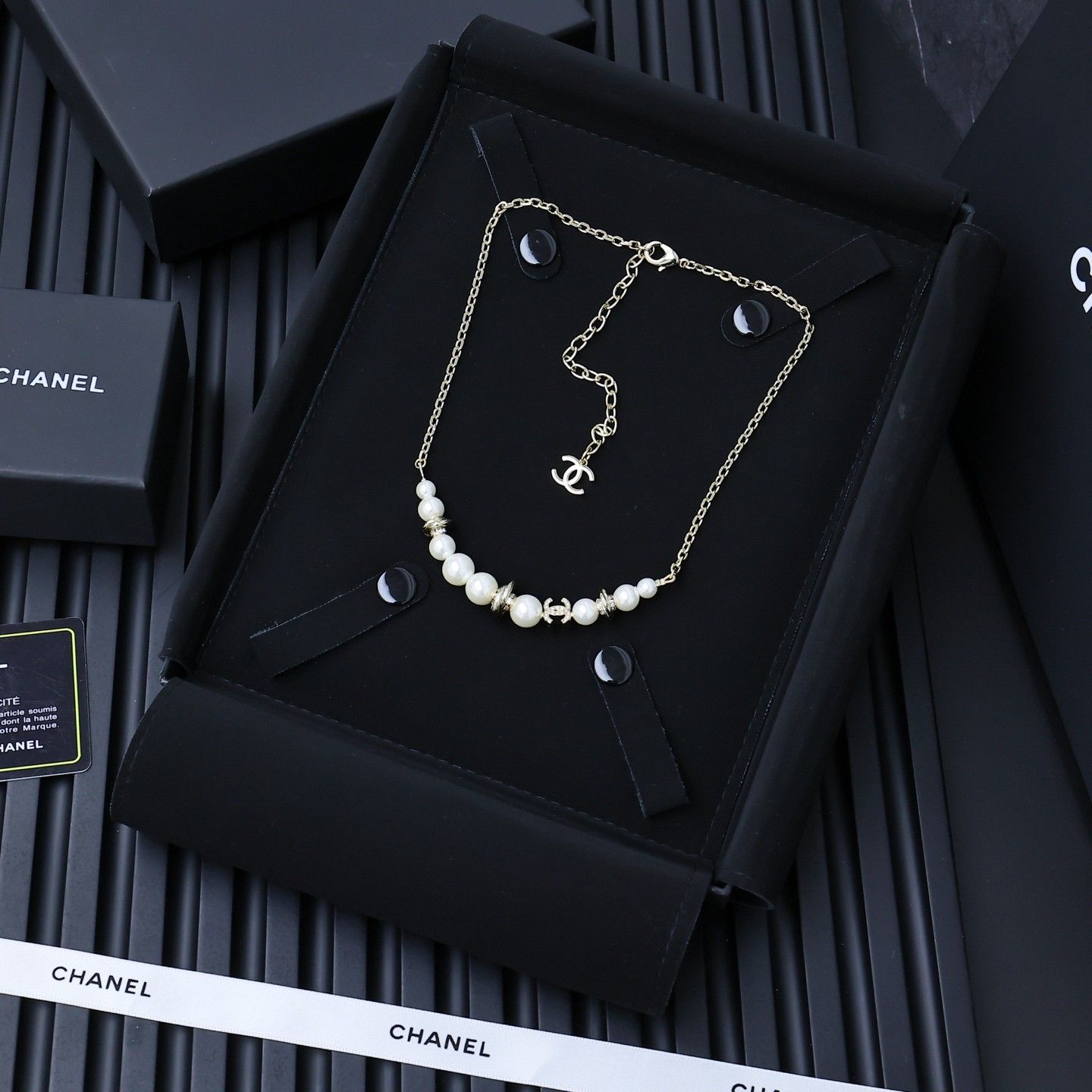 シャネル パール ネックレス オシャレ A31949