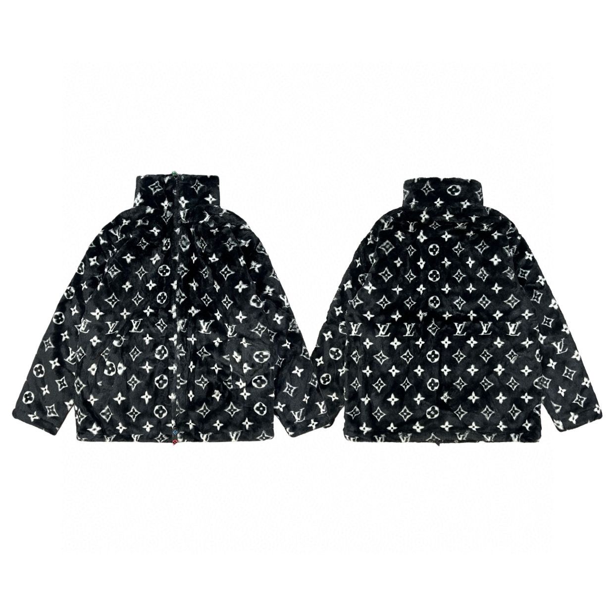 ルイヴィトン ジャケット もこもこ ゆったり 男女向け A31942