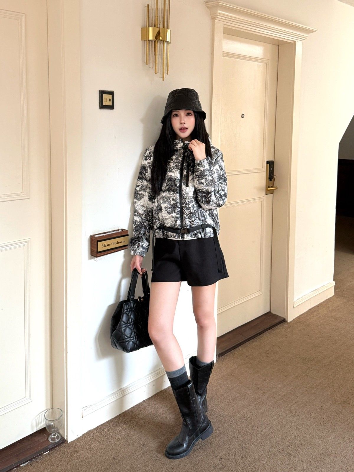 ディオール 中綿入れ ジャケット レディース向け カジュアル A31943