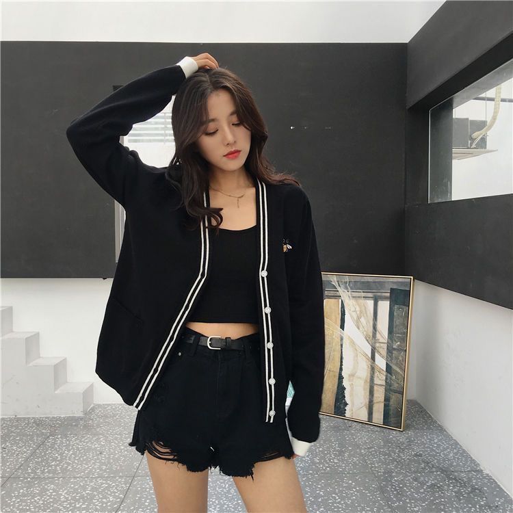 グッチ ウールカーディガン ニット 蜂 カジュアル A31941