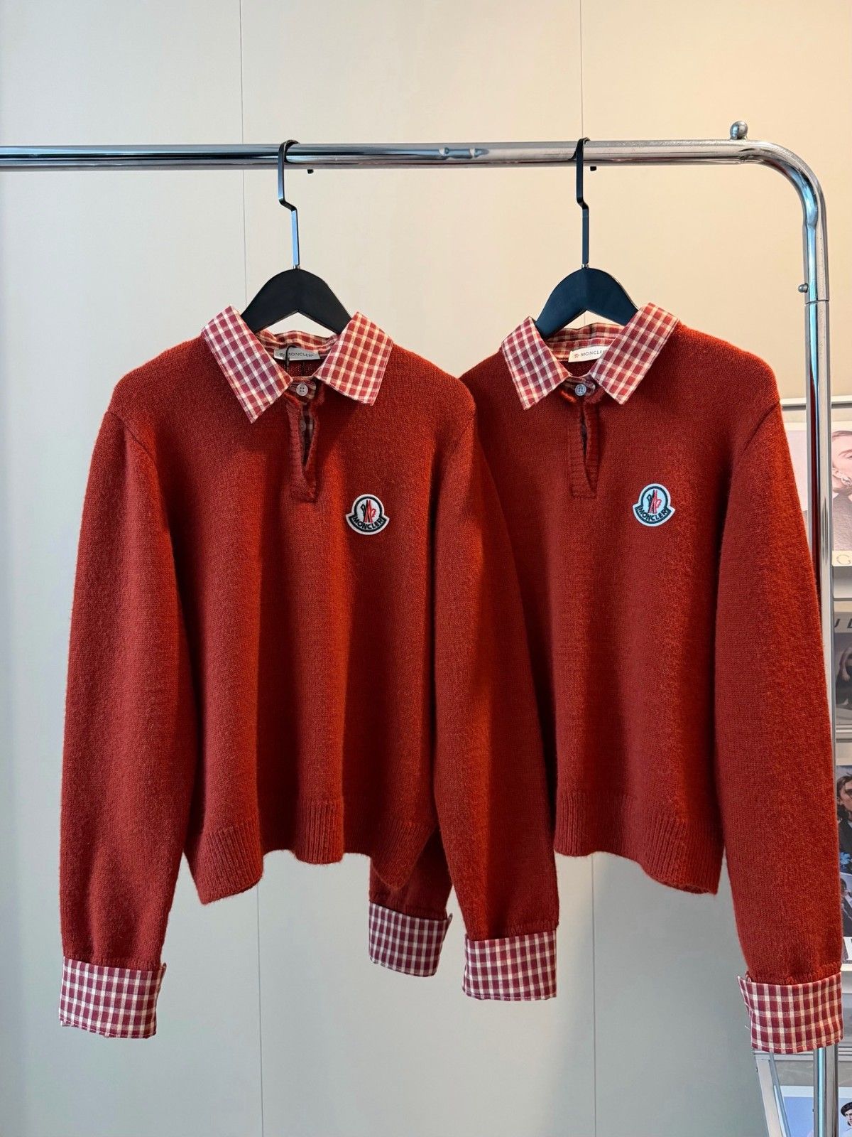 モンクレール セーター 赤 レディース向け A31962