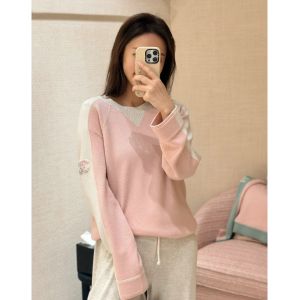 シャネル セーター 可愛い ピンク A31960