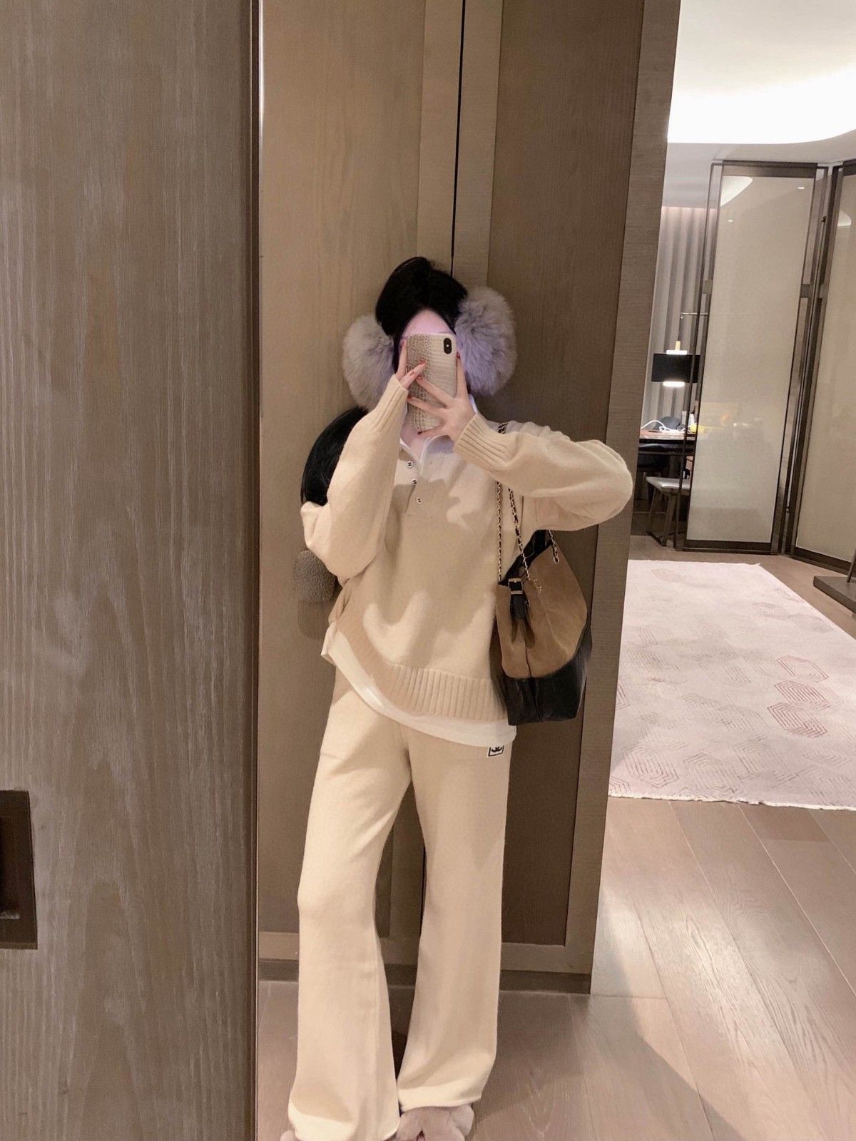 シャネル 上下セット セーター カジュアルパンツ レディース A31959